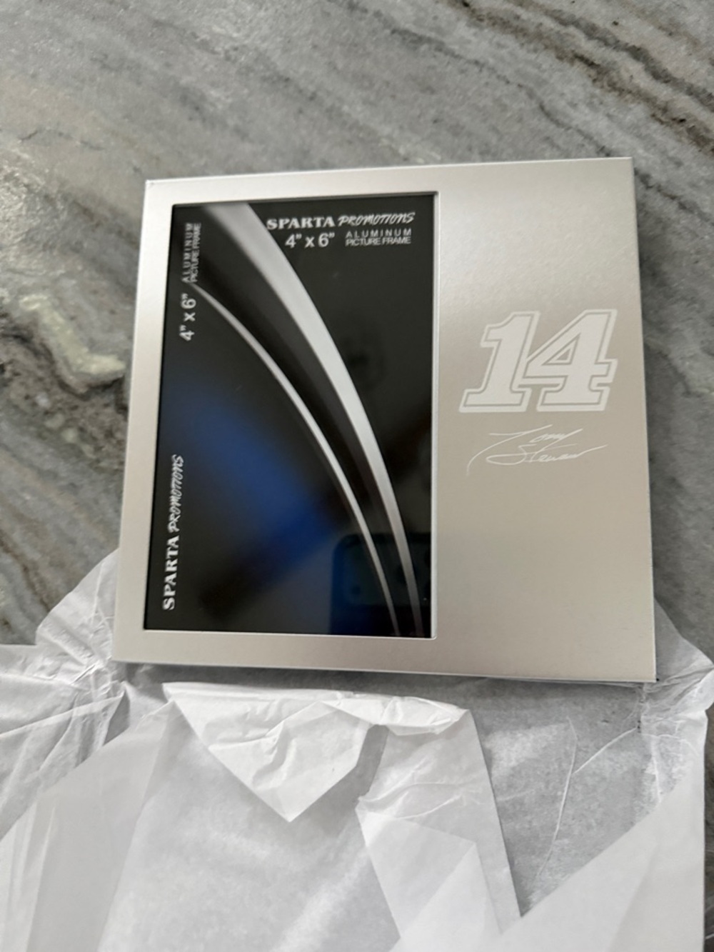 NASCAR Silver #14 Tony Stewart Frame